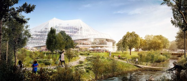 Google показала, как будет выглядеть её новый кампус будущего