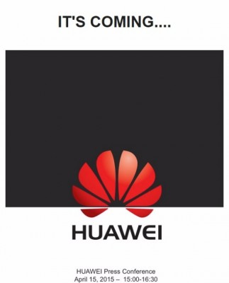 Huawei анонсировала пресс-конференцию, датированную 15 апреля