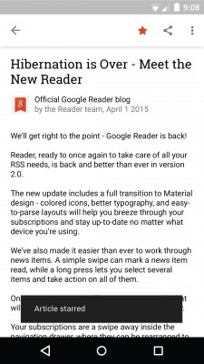 Google возродила RSS-платформу Reader