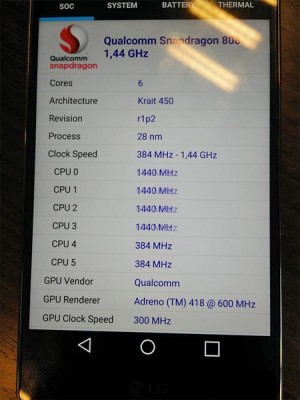 LG G4 будет работать на шестиядерном процессоре Qualcomm Snapdragon 808