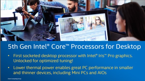 Intel представила 10 новых десктопных процессоров Core с графикой Iris Pro