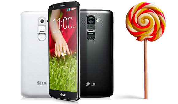 LG G2 получит обновление Android 5.1.1