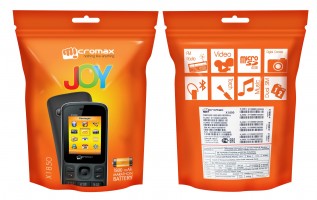 Телефоны Micromax Joy с нестандартной упаковкой доступны в России