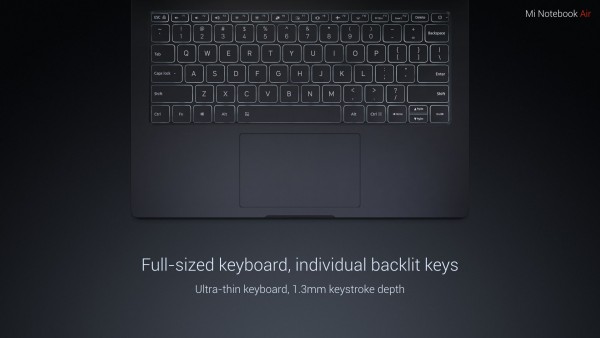 Xiaomi представила свой первый ноутбук — Mi Notebook Air