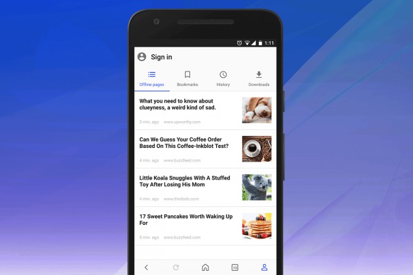 Opera на Android получила новый интерфейс