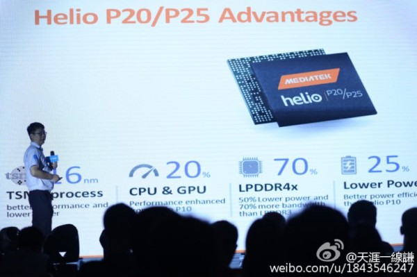 MediaTek представила процессоры Helio P20, P25 и Helio X30