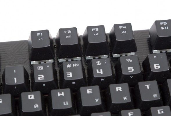 Обзор игровой клавиатуры ASUS ROG Claymore Core — Горячие клавиши. 1