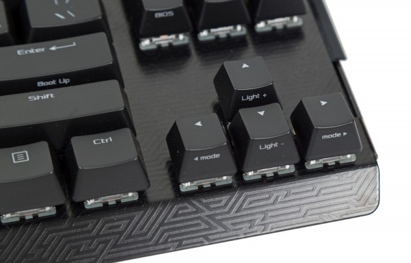 Обзор игровой клавиатуры ASUS ROG Claymore Core — Горячие клавиши. 4