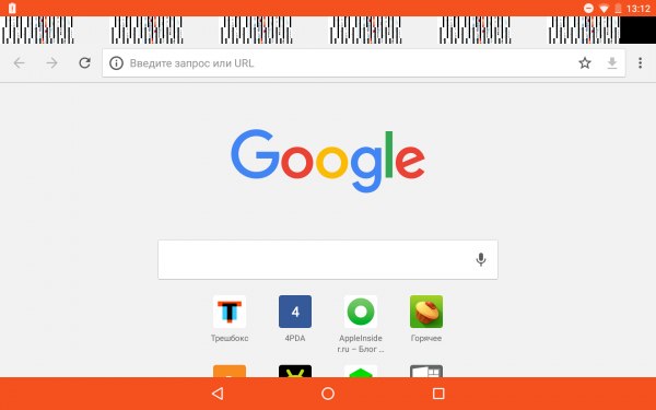 Баги в Google Chrome на Android