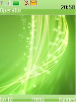 Green abstract by Kossstike