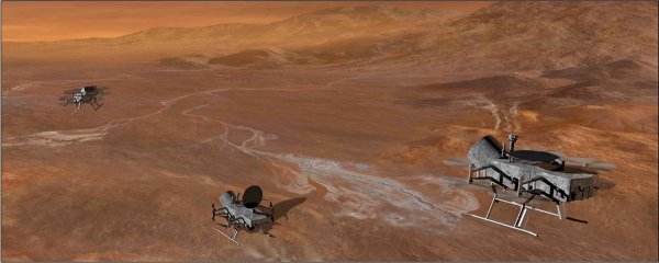 NASA хочет использовать квадрокоптер на Титане