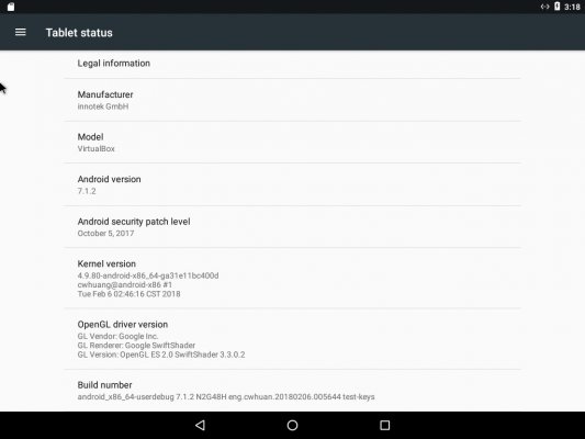 Android x86 обновили до стабильной 7.1 Nougat