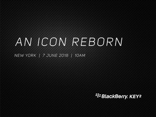 Официально: BlackBerry KEY2 представят 7 июня