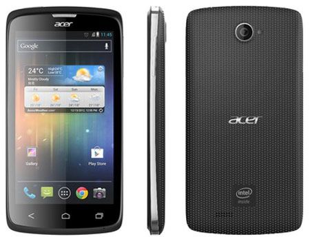 Компании Acer и Intel представили смартфон Liquid C1