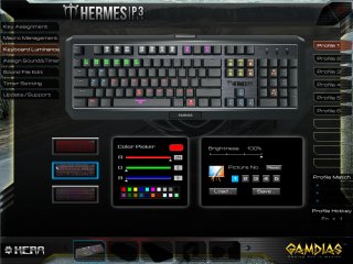 Обзор игровой клавиатуры Gamdias Hermes P3 — Программное обеспечение. 3