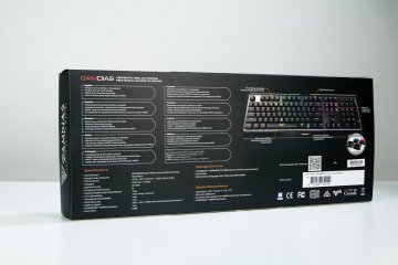 Обзор игровой клавиатуры Gamdias Hermes P3 — Комплект поставки. 2