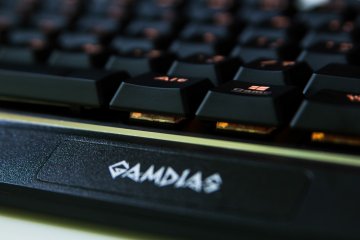 Обзор игровой клавиатуры Gamdias Hermes P3 — Внешний вид. 7