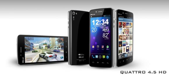 Трио недорогих смартфонов на NVIDIA Tegra 3 от BLU Products
