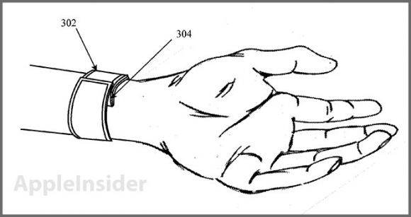 Apple патентует наручные "умные" часы