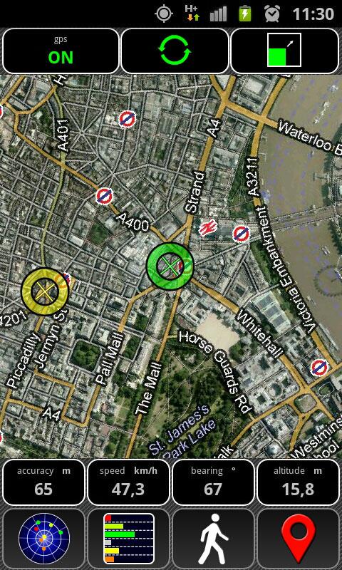 Как посмотреть gps на