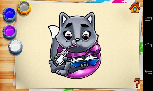 Игры раскраски котики Игры раскраски котики