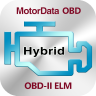 MotorData Hybrid — ELM OBD2 сканер 1.0.8.33