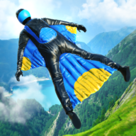 Base Jump Wing Suit Flying 2.10