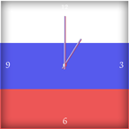 Russian Clock Widget 1.1