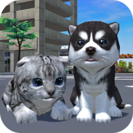 Cute Pocket Cat And Puppy 3D 1.0.98