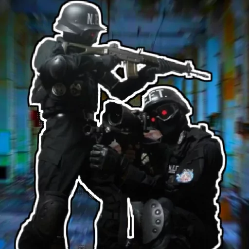 SWAT на двоих игроков