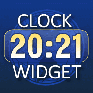 20:21 Clock widget 1.10.7