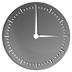 Elegant Gloss Clock Widget 1.0