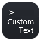 Custom Text 2.3.1 RUS