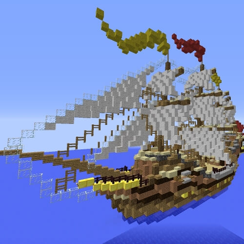 Чертежи кораблей для Minecraft 3.1
