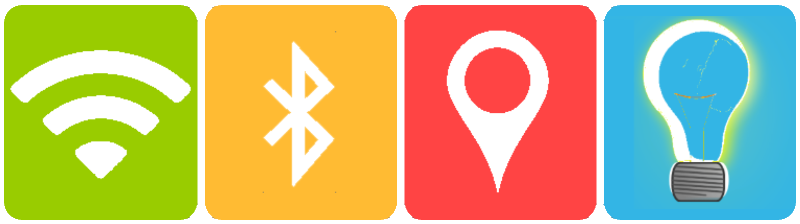 Widget WIFI GPS Bluetooth FlashLight 3.4