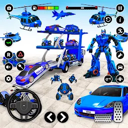 US Police Car Transform Robot War 2020 1.1.5