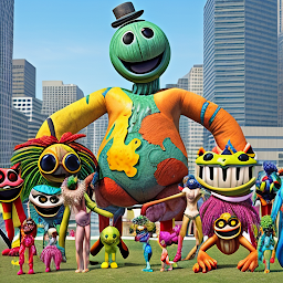 Nextbots In Playground Mod 9.4.9