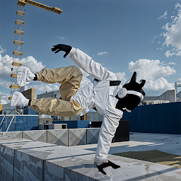 Rooftop Runner Parkour Games 3.6
