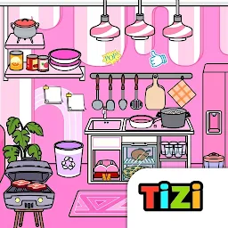 Tizi Town Pink Home Decor 1.3.9