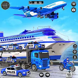 Police Vehicle Transport Drive 1.3