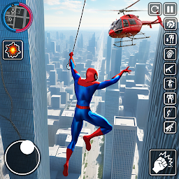 Spider Rope Hero Rescue Town 3.0