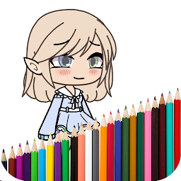 Gacha Chibi Coloring Book 12.0