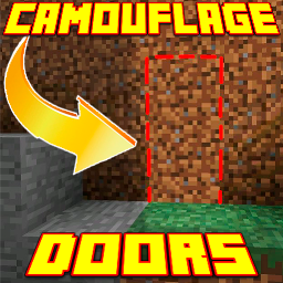 Мод Камуфляжные Двери для MCPE 387117760