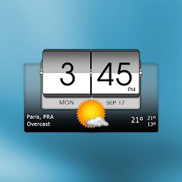 3D flip clock & weather 8.35.0