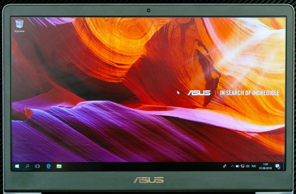 Обзор ультрабука ASUS ZenBook 13 UX331UA — Экран, тачпад и клавиатура. 2