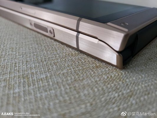Фото: предстоящая флагманская раскладушка Samsung W2019