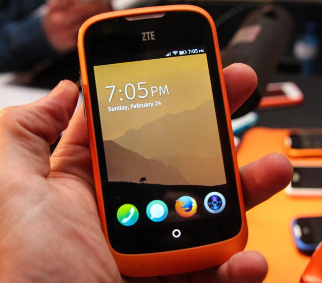 MWC 2013: ZTE представила смартфон на Firefox OS