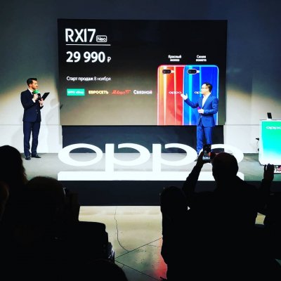 OPPO начинает продажи в России смартфонов RX17 Pro и RX17 Neo