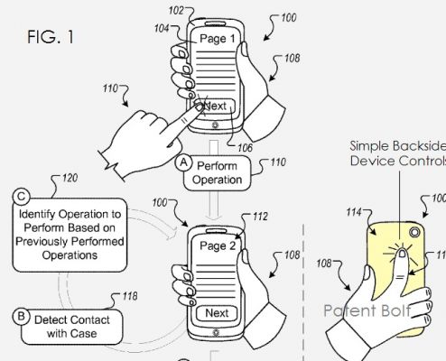 Google патентует новую технологию управления смартфоном