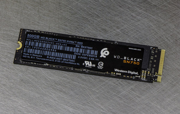 Обзор твердотельного накопителя WD Black SN750 500 Gb — Упаковка, внешний вид. 3